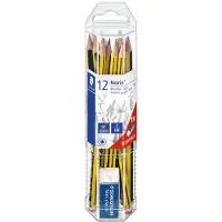 Staedtler Crayons - HB 2 - 12 pièces av. Gomme - - UneTaille - Crayons