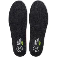 Sidas 3feet Eco Warm Mid, semelle, noir/rouge