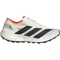 Adidas - Chaussures de trail - Terrex Agravic Speed 2 W Cloud White/Core Black/Semi Impact Orange pour Femme - Taille 40 - Blanc