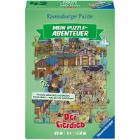 Ravensburger Puzzle pour enfants, 42 pièces - Mon aventure puzzle : Le voleur d'œufs