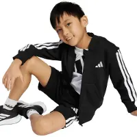 Adidas Essentials Full Zip Sweatshirt Noir 7-8 Years Enfants