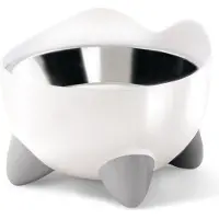 Catit Elevated Feeding Dish Blanc