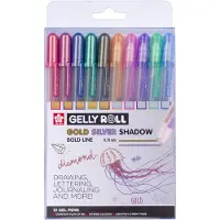 You do it NEU! Gelly Roll Gold and Silver Shadow Outline 10er Set (10x)