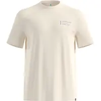 Odlo Cotton Blend Unlimited Short Sleeve T-shirt Blanc XL Homme