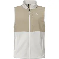 Schöffel Gilet de sport beige / blanc