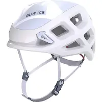 Blue Ice Blast Helmet Blanc S-M