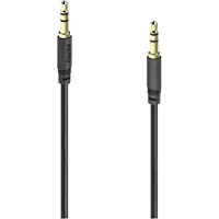 Hama Audio Cable 3.5-mm-Jack-ST - ST. Stereo Gold Plated Ultradun 0.5 M (0.50 m)