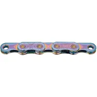 Kmc X-flat Waxed 12-13s Chain Violet 126 Links / 12-13s