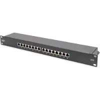 Digitus Dn-91616s-b Patch Panel Noir One Size / EU Plug 220V