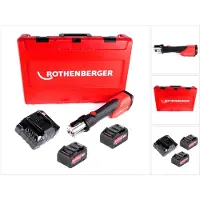 Rothenberger ROMAX 4000 Akku Pressmaschine 18V + 2x Akku 8,0Ah + Ladegerät + Koffer