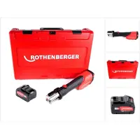 Rothenberger ROMAX 4000 Akku Pressmaschine 18 V Li-Ion elektrohydraulisch im Transportkoffer mit 8 A