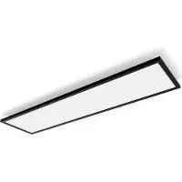 Philips Aurelle Panneau Lumineux Carré White Ambiance Noir