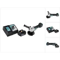 Makita DGA 517 RG1 Meuleuse d'angle sans fil 18 V 125 mm Brushless + 1x batterie 6,0 Ah + chargeur