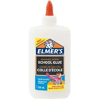 ELMER'S Colle PVA blanche | 225 ml | Lavable et adapt e aux enfants | Id ale pour la fabrication de slime et l'artisanat
