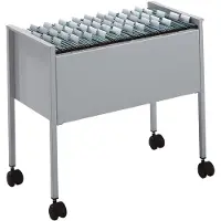 Durable Desserte mobile pour dossiers suspendus Mappenboy , gris clair, sans dossiers suspendus