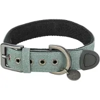 Trixie City Style 35 Mm Dog Collar Vert 50-57 cm