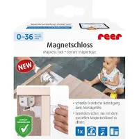 Reer Serrure magnétique pour tiroirs et portes de placard,