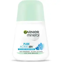 Garnier Déodorant Minéral Roll-on Pure Active 48h - 50ml