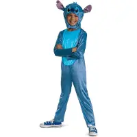 Disney Lilo & Stitch Classic Costume Bleu 7-8 Years Enfants