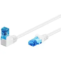 Goobay Câble Cat 6a coudé - RJ45
