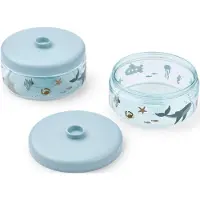 Liewood Conteneur alimentaire - Dominique - 500 ml - 2 Pack - Se - - UneTaille - Boîte à Repas
