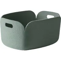 Muuto Restore Panier Dusty Green | 48 x 35 CM | 19 x 13.8in