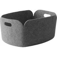 Muuto Restore Panier Grey Mélange | 48 x 35 CM | 19 x 13.8"