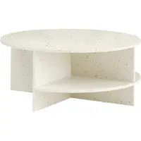 Muuto Halves Table Basse Off-White Terrazzo