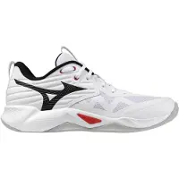 Mizuno Chaussures de handball Momentum Pro, blanches, 46, hommes