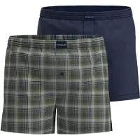 Tom Tailor Boxers bleu marine / kaki / olive / blanc