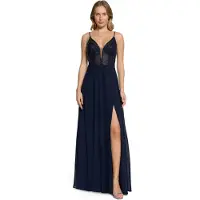 Vera Mont Robe de soirée bleu nuit