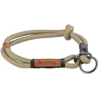 Trixie Collier Semi-Étrangleur - - Be Nordic - Sable/Noir - Taille Moyen - Confort Optimal