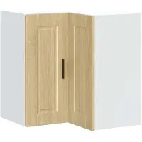 vidaXL Armoire d'angle de cuisine Porto Chêne Sonoma Matériau dérivé du bois