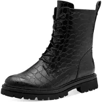 Marco Tozzi Bottines à lacets noir