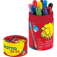 FILA Be-bè Crayons de couleur - Lot de 10