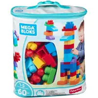 Mega Bloks Sac de briques coloré (60 pièces)