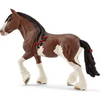 Schleich 13809 Farm Life Jument Clydesdale