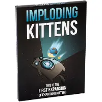 Exploding Kittens Imploding Kittens : la première extension de jeu d'Exploding Kittens, en anglais