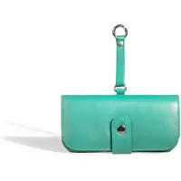 Friedrich23 Étui 'Brillenetui - Leder' aqua