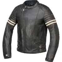 IXS Andy, veste en cuir ,Noir ,54