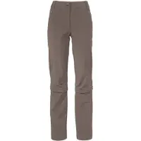 Vaude Farley Stretch Capri T-zip Iii Pants Gris 46 / Short Femme
