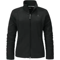 Schöffel Veste en polaire fonctionnelle 'Leona3' noir / blanc