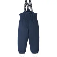 Reima Pantalon fonctionnel 'Matias' bleu foncé / blanc