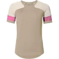 Vaude Kuro Short Sleeve Jersey Beige,Rose 40 Femme