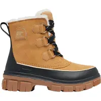 Sorel Bottines à lacets curry / noir