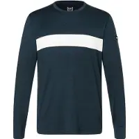 Super.natural Montana Long Sleeve T-shirt Bleu S Homme