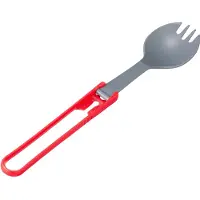 MSR - Cuillère-fourchette pliable - Folding Spork Red - Rouge