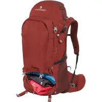 Ferrino Transalp 75 litres 75006 MBB couleur rouge Idéal pour le trekking, la randonnée, la marche, Santiago Sout, capacité 75 litres Supertex, rouge, 75,