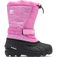 Sorel Bottes de neige 'Flurry' rose / noir / blanc