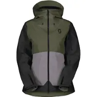 SCOTT - Veste de protection 3 couches - Explorair 3L Jacket W Douglas Green Evening Grey pour Femme - Taille S - Kaki